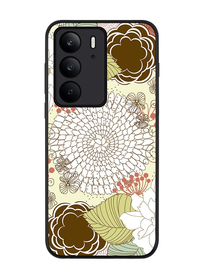 Stylizedd For Realme C75x / C75 4G Case,Slim fit Camera Protection, Shockproof Thin Phone cover  - Blooming Flower - Image 1